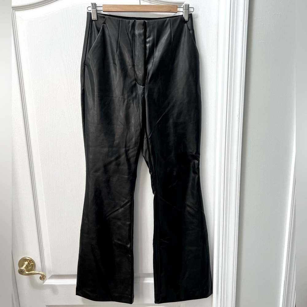 Vegan Leather Trousers